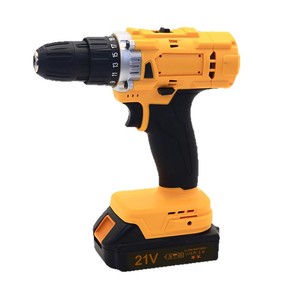 Cordless Drill 21V Lithium Battery Dual Speed Keyless Chuck Household Diy Screwdriver Metal Drilling Renovation Tool - Product Image 5