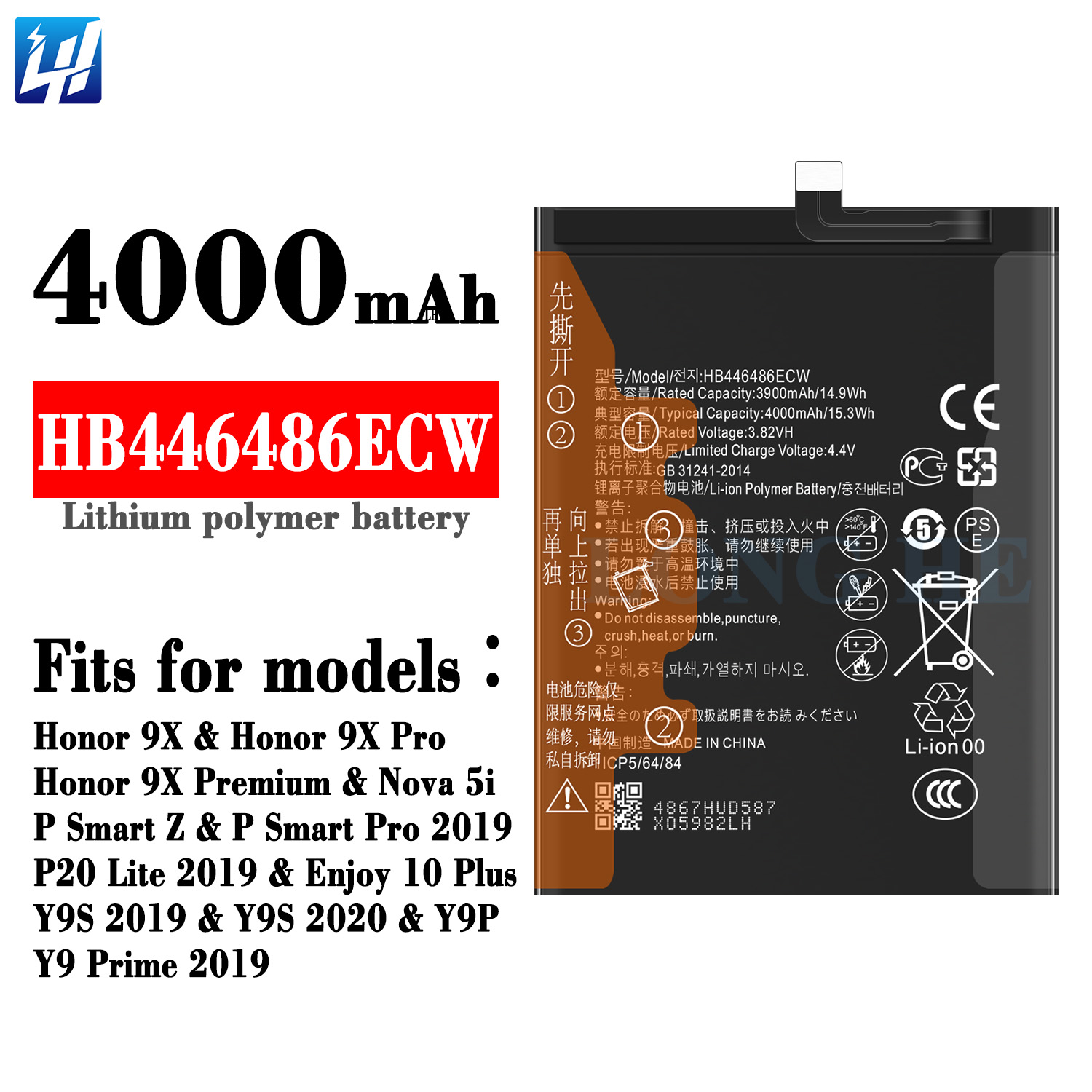 P smart Pro 2019 P20 Lite Y9S Nova 5i