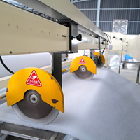 TONGDA TDL-ZT Non Tissé Polyester Fibre Feutre Auto Intérieur Géotextile Aiguille Métier À tisser Poinçonneuse
