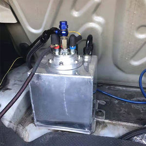 خزان وقود احتياطي من الألومنيوم المصبوب سعة 2 لتر باللون الأسود مع <span class=keywords><strong>3</strong></span> وصلات AN6 - Product Image 3