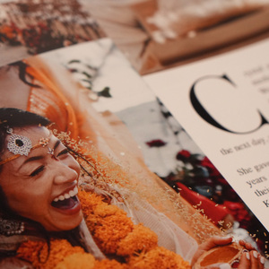 พิมพ์นิตยสารงานแต่งงานปกแข็งคุณภาพสูง พร้อมเคลือบฟิล์มและปั๊มนูน/ปั๊มจม - Product Image 5