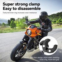 Support universel pour casque de moto TELESIN série GP, pince pour tube, perche à selfie en fibre de carbone 1,2 m 3 m, sangle de poitrine pour caméra, portable