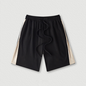 High Quality 100% Cotton 360G Heavy Color Loose Casual <b>Man's</b> <b>Shorts</b> Highstreet Style Solid Pattern Worested Fabric - Product Image 1