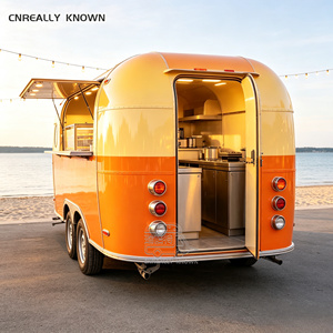 Fast Food Vending Trailer Fast Food Mobile Kitchen Trailer Multifunction Food Trailer Commercial Customized Catering Trailer - Product Image 2