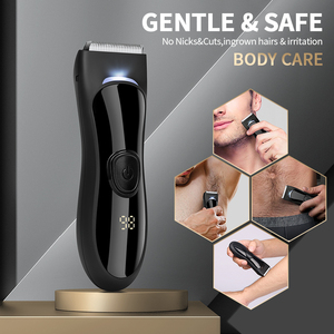 <span class=keywords><strong>Tondeuse</strong></span> Électrique Corporelle et Pubienne Étanche IPX7 Sans Fil pour Utilisation Humide ou Sèche – Élimine les Poils sans Douleur pour une Sensation de Fraîcheur - Product Image 4