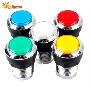 Nút Nhấn Arcade 33MM Sang Trọng Có Đèn LED, Phụ Tùng Máy Chơi <span class=keywords><strong>Game</strong></span> Không Trễ - Product Image 5