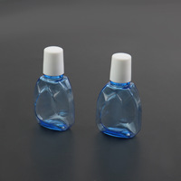 Los fabricantes suministran 10ML botella dispensadora de líquido transparente botella de gotas para los ojos botella de plástico