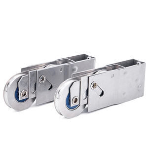 उच्च गुणवत्ता वाले प्लास्टिक एल्यूमीनियम स्लाइडिंग विंडो रोलर एल्यूमीनियम दरवाजे स्टेनलेस स्टील स्लाइडिंग दरवाजा रोलर - Product Image 4