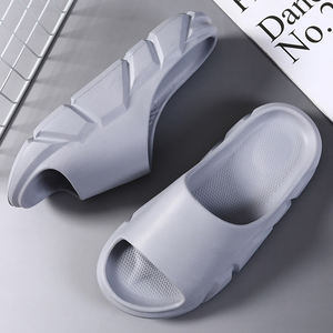 Moda tasarımcısı yaz plaj rahat kalın tabanlar özel erkek kadın spor EVA slaytlar sandalet terlik özel Logo 2025 - Product Image 5