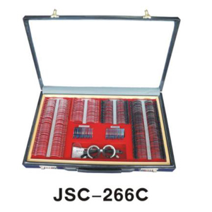 Mắt thử nghiệm ống kính trường hợp tiến bộ đa tập trung ống kính 266 mảnh kim loại rim thử nghiệm ống kính thiết lập giá - Product Image 6