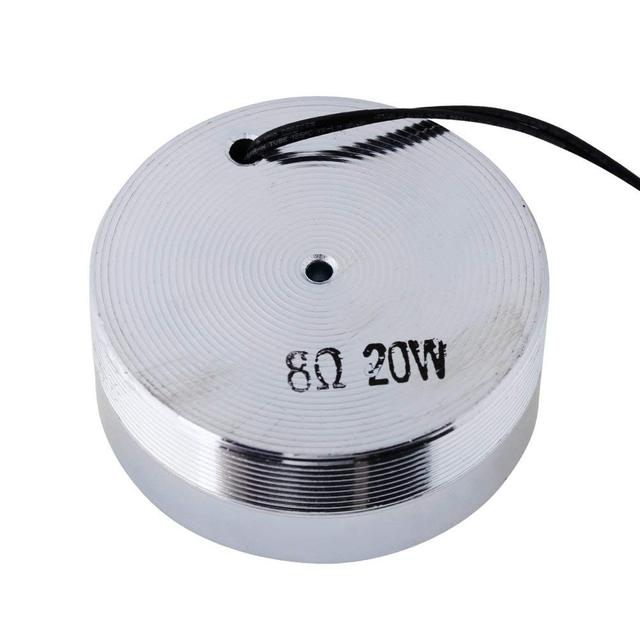 1Pcs 50mm Resonance Speaker, 2 Inch All Frequency Resonance Speaker Vibration Strong Bass Louderspeaker