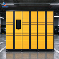 Casier intelligent pour le commerce électronique, casier intelligent pour colis et casier automatisé pour la récupération sécurisée des colis aux stations de livraison résidentielles