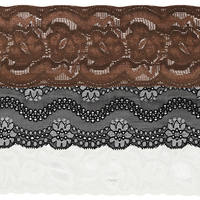 Bande élastique en caoutchouc certifiée OEKO-TEX, faible MOQ, durable, pour bretelles de soutien-gorge, dentelle, accessoires de bas, plusieurs couleurs disponibles