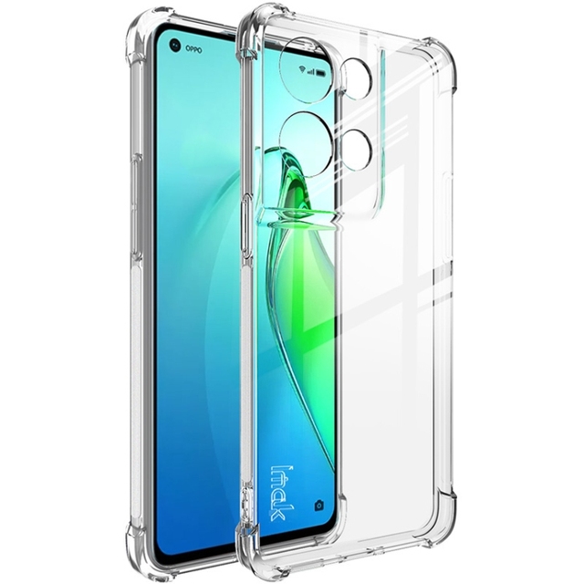 Free Shipping for OPPO Reno8 Pro 5G Mobile Phones IMAK All-Inclusive Anti-Drop Soft Cover  Version with Screen Sticker