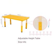 Ensemble table et chaises pour enfants Kidomena, mobilier de maternelle, plastique durable, tables et chaises pour enfants pour fêtes