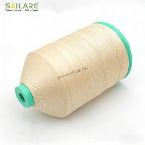 Fil à coudre en fibre de verre enduit de PTFE résistant à l'abrasion, prix d'usine, pour <span class=keywords><strong>tissu</strong></span> de gants ignifuges - Product Image 6