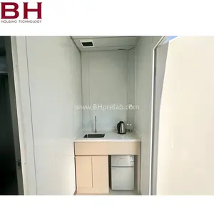 Latest Model New Trend 18sqm Movable Tiny Tourist Home Easy to Install Construction Mobile Home Container Houses