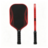 Raquette de pickleball professionnelle haute puissance en fibre de carbone, surface Gen4, noyau en nid d'abeille PP