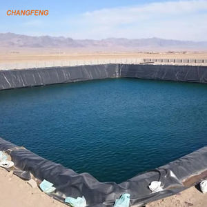 Imperméabilisation HDPE Géomembrane Résistant aux UV Lisse Polyéthylène Imperméable Barrage Agriculture Revêtement d'étang Décharge Biogaz Lac - Product Image 3