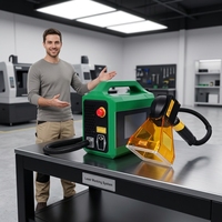 Máquina de Marcado Láser Portátil de 30W a Precio de Fábrica, Adecuada para Interruptores Eléctricos de Plástico en Chino e Inglés