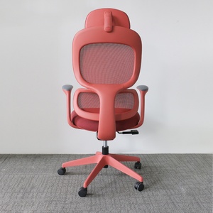 Nueva Silla de Oficina Ergonómica Ejecutiva Moderna, Giratoria, de Tela y Malla, Respaldo Alto, Altura Ajustable, para Uso en el Hogar o la Oficina - Product Image 3