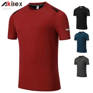 Custom Stylish design hot sale 2020 brand new running wear mens running shirt with low moq for sport