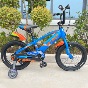 Vélo de montagne pour enfants à cadre en acier au carbone de qualité supérieure de 12 pouces avec roues d'entraînement pour vélo de <span class=keywords><strong>sport</strong></span> pour garçons de 3 à 12 ans - Product Image 2