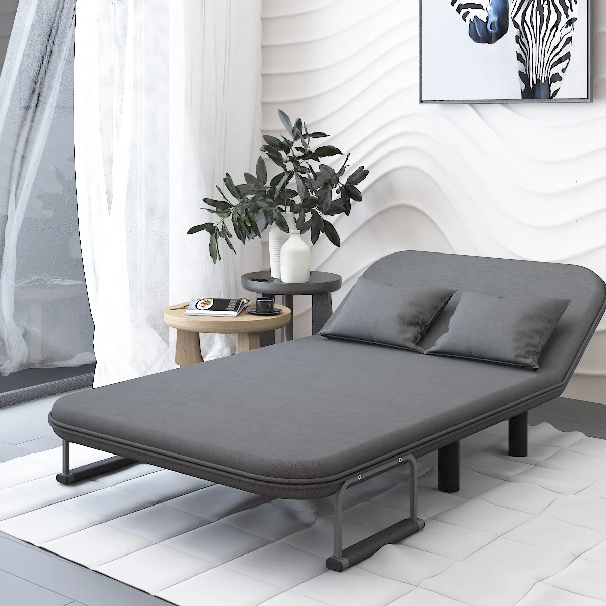Custom Sofa Bed Set Furniture Living Room Wholesale Sofa & Bed Convertible Wooden Folding