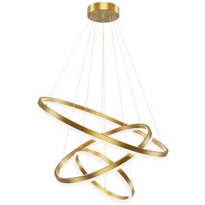All-Copper Minimalist Luxury High-End Gold <b>Pendant</b> <b>Light</b> Modern Simple Style Chandelier for Living Room Master Bedroom - Product Image 3