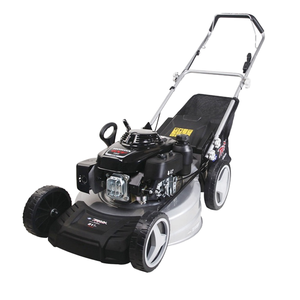 Cortadora de Césped Industrial Autopropulsada de 22 Pulgadas, Motor de Gasolina de 196 cc y 4 Tiempos, Plataforma de Aluminio, Tracción Trasera 3 en 1, Variable - Product Image 1