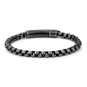 Classic Gold <b>Silver</b> Plated Zircon Chain Link Bracelet Durable Stainless Steel Unisex Wrist Jewelry - Product Image 6