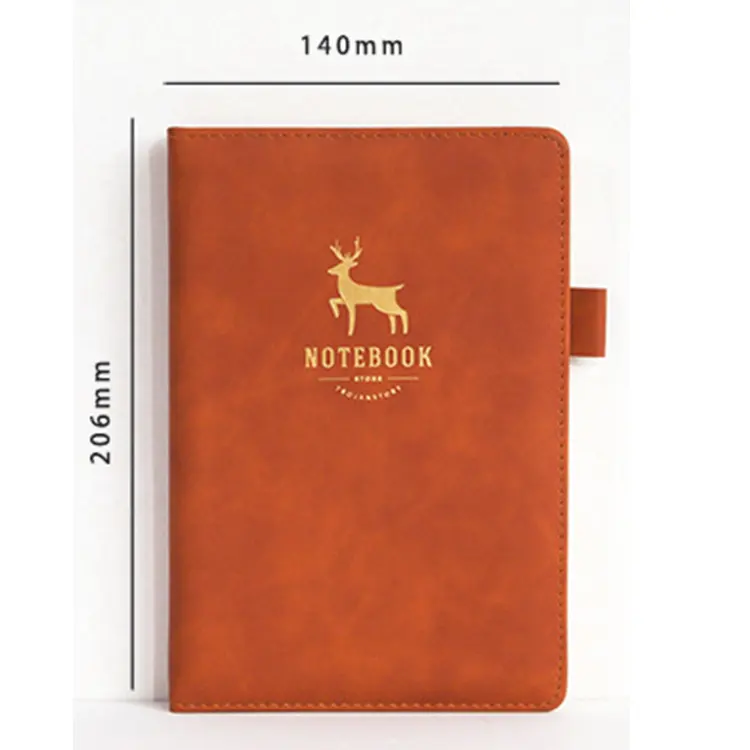 Wholesale Planners and Organizers PU Leather Cover Notebooks for Girls Diary Customized Logo