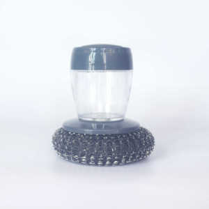 Dụng Cụ Rót Xà Phòng Lỏng 2 Trong 1 Bàn Chải Cọ Rửa Chén Bát Bằng Thép Không Gỉ Bàn Chải Làm Sạch Ép Xà Phòng Nhà Bếp - Product Image 6