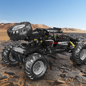 Khuôn Vua 18038 <span class=keywords><strong>Bigfoot</strong></span> Leo Núi Abs Xây Dựng Khối Thiết Lập Lắp Ráp Moc Giáo Dục Trẻ Em Xe Đồ Chơi - Product Image 5