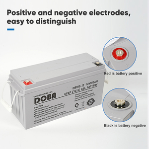 <span class=keywords><strong>Batterie</strong></span> solaire au <span class=keywords><strong>gel</strong></span> scellée au plomb-acide Dongle haute performance et à économie d'énergie DB150-12 12V 150Ah - Product Image 6
