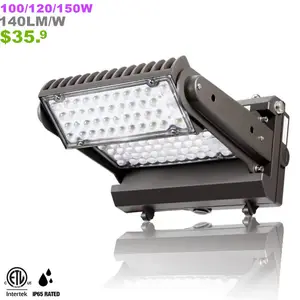 Đèn ngoài trời LED tường không thấm nước 60W 80W 100W 120W 150W gói tường ánh sáng cảm biến quang điện ngày đêm tự động tắt