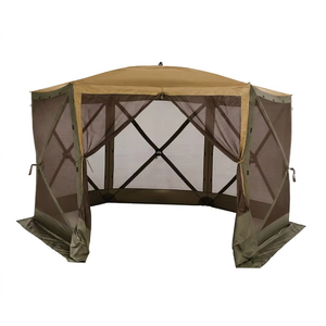 <span class=keywords><strong>Tente</strong></span> <span class=keywords><strong>de</strong></span> camping instantanée à 6 côtés, imperméable, avec murs en maille anti-insectes, pour le camping en famille en plein air - Product Image 1