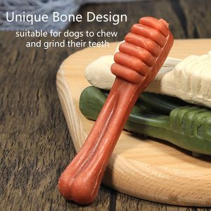 ของเล่นสำหรับสุนัขสัตว์เลี้ยงเคี้ยวกระดูกรักษารสชาติของเนื้อสุนัขของเล่นรูปทรงกระดูกฟันฝึกอาหารสุนัขเคี้ยวกระดูก - Product Image 4
