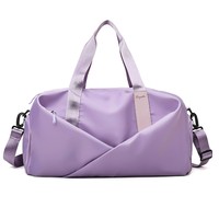 Sac de sport en nylon personnalisé avec séparation humide/sec, sac à main de yoga imperméable et tendance
