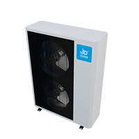Pompe à chaleur air-eau monobloc JIADA R290 15KW EVI DC Inverter Classe A+++ Haut COP Chauffage domestique basse température ECS OEM