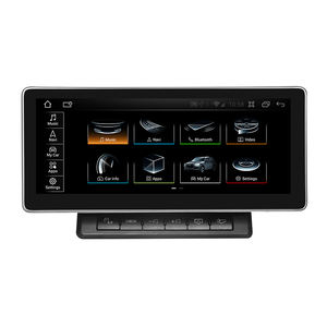 เครื่องเล่นวิดีโอมัลติมีเดียระบบแอนดรอยด์จีพีเอส10.25นิ้วสำหรับรถยนต์ <span class=keywords><strong>Audi</strong></span> <span class=keywords><strong>A6</strong></span> A6L <span class=keywords><strong>C6</strong></span>เครื่องเล่นวิทยุขนาด2005-2011 - Product Image 2