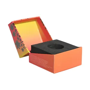 Handmade Rigid Mini Smoking Paper Case With Foam Insert Custom Child Resistant Paper Box For Cigarette
