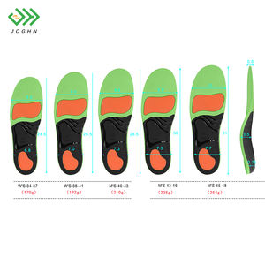 JOGHN Insole Fungsional Meringankan Kelelahan Tpe Insole Silikon Ortotik Berjalan Gel Kaki Sneaker Sol Orthotic - Product Image 6