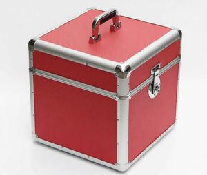 Étui de transport en aluminium pour DJ, pour <span class=keywords><strong>100</strong></span> disques <span class=keywords><strong>vinyles</strong></span> 12 pouces, robuste - Product Image 1