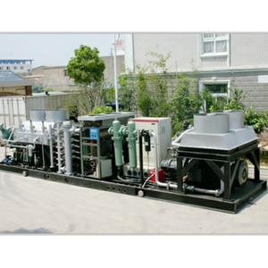 Membrane de perméation de gaz montée sur patins 5-5000 Nm3/H Machine de production d'azote alimentaire à membrane avec sécheur d'air - Product Image 1