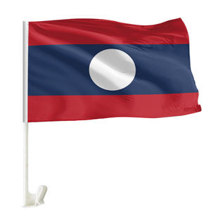 ธงหน้าต่างรถในประเทศธง30*45ซม. ทนทานธงสั่งทำได้ - Product Image 1