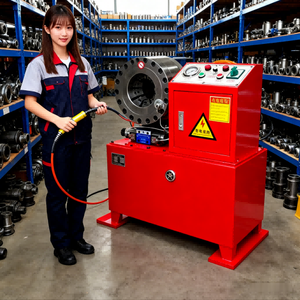 เครื่องจีบ P20ท่อไฮดรอลิกรถบรรทุกประสิทธิภาพสูงแบบพกพาอัตโนมัติพร้อมส่วนประกอบเครื่องยนต์หลัก - Product Image 3