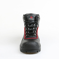 Chaussures de sécurité professionnelles en cuir respirant, légères, flexibles, à embout composite, idéales pour l'ingénierie et la protection au travail