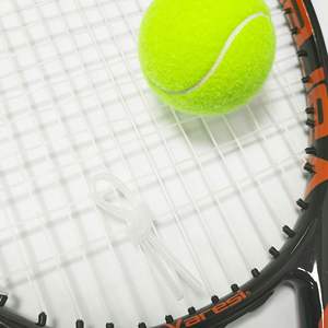 Amortiguador de Vibraciones de Silicona para Raqueta de Tenis, Estilo Nudo Colorido, Absorbe Impactos en las Cuerdas de la Raqueta - Product Image 4