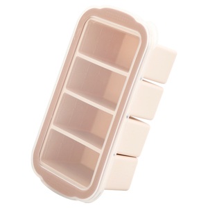 Moule à glaçons en silicone antiadhésif à 4 cavités en acier inoxydable, bac à glaçons, moule <span class=keywords><strong>de</strong></span> cuisson DIY pour desserts, avec couvercle, logo personnalisé, démoulage facile, haute qualité - Product Image 6